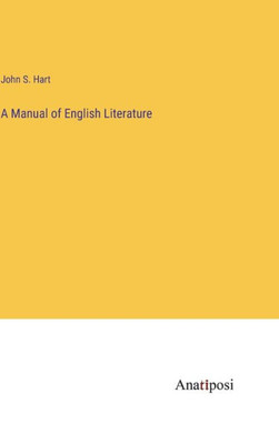 A Manual Of English Literature