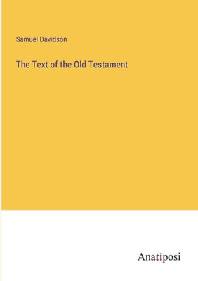The Text Of The Old Testament