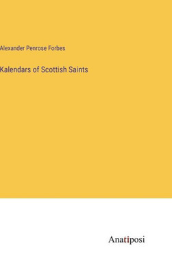 Kalendars Of Scottish Saints