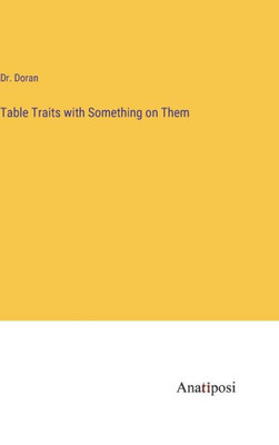 Table Traits With Something On Them