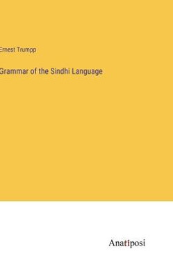 Grammar Of The Sindhi Language