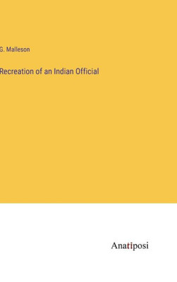 Recreation Of An Indian Official