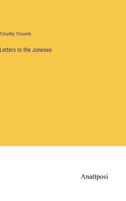 Letters To The Joneses