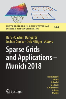 Sparse Grids And Applications - Munich 2018