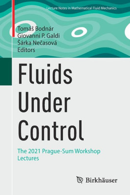 Fluids Under Control: The 2021 Prague-Sum Workshop Lectures (Advances In Mathematical Fluid Mechanics)