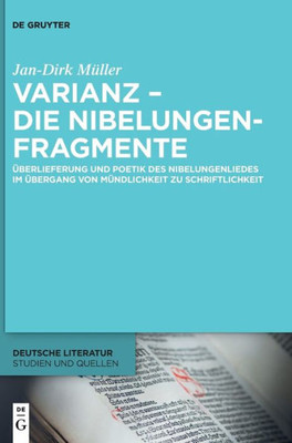 Varianz In Der Nibelungenüberlieferung (Issn, 47) (German Edition)