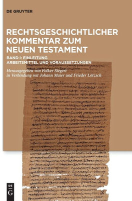 Einleitung. Arbeitsmittel Und Voraussetzungen (Fontes Et Subsidia Ad Bibliam Pertinentes, 10) (German Edition)