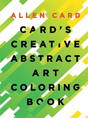 Card's Creative Abstract Art Coloring Book