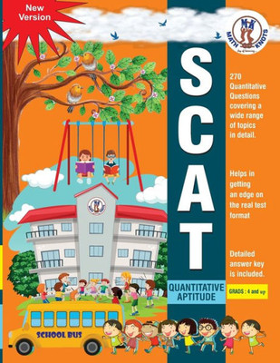 Scat Quantitative Aptitude-Grades 4 And Up (Scat Practice Series)