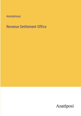 Revenue Settlement Office