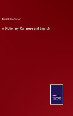A Dictionary, Canarese And English