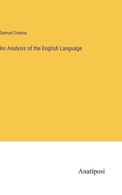 An Analysis Of The English Language