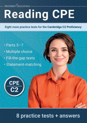 Reading Cpe: Eight More Practice Tests For The Cambridge C2 Proficiency