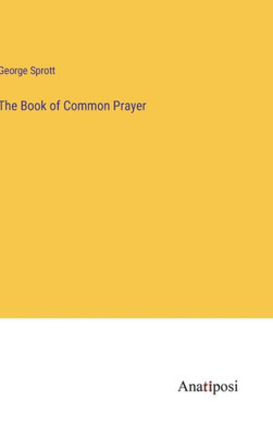 The Book Of Common Prayer