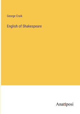English Of Shakespeare