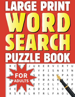 250 + Word Search Book For Adults: Large Print Word Search Book For Adults, Senior Adult Word Searches Books, Word Find Books, Word Search Puzzle Book