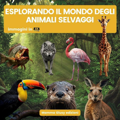 Esplorando Il Mondo Degli Animali Selvaggi (Italian Edition)