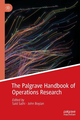 The Palgrave Handbook Of Operations Research