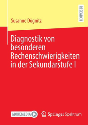 Diagnostik Von Besonderen Rechenschwierigkeiten In Der Sekundarstufe I (German Edition)