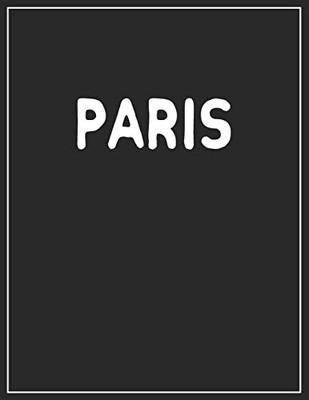 Paris: White and Black Decorative Book | Perfect for Coffee Tables, End Tables, Bookshelves, Interior Design & Home Staging Add Bookish Style to Your Home| Paris