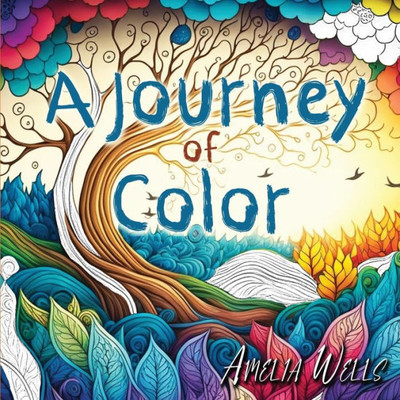 A Journey Of Color: A Unique, Adult Coloring Book For Relieving Stress And Anxiety While Promoting Meditation And Creativity (Color Wells)