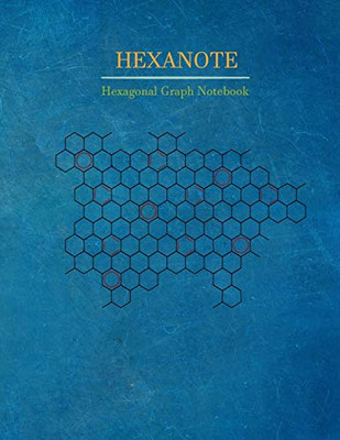 HEXANOTE - Hexagonal Graph Notebook: Organic BioChemistry: 150 pages hexagonal graph paper notebook for drawing organic chemistry structures
