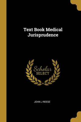 Text Book Medical Jurisprudence