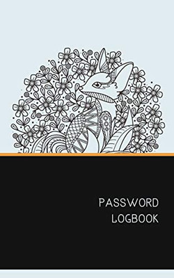Password Logbook: Fox Internet Password Keeper With Alphabetical Tabs | Pocket Size 5 x 8 inches (vol. 2)