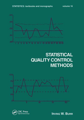 Statistical Quality Control Methods (Statistics: A Series of Textbooks and Monographs)