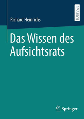 Das Wissen des Aufsichtsrats (German Edition)