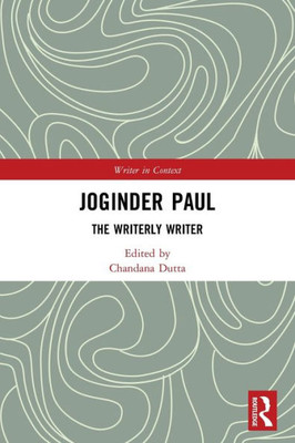 Joginder Paul (Writer in Context)