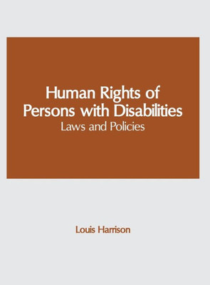 Human Rights of Persons with Disabilities: Laws and Policies