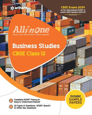 All In One Class 12th Business Studies for CBSE Exam 2024