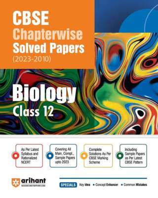 CBSE Chapterwise Solved Papers 2023-2010 Biology Class 12th