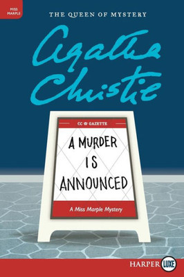 A Murder Is Announced: A Miss Marple Mystery (Miss Marple Mysteries, 4)