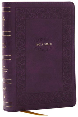 NKJV Compact Paragraph-Style Bible w/ 43,000 Cross References, Purple Leathersoft, Red Letter, Comfort Print: Holy Bible, New King James Version: Holy Bible, New King James Version
