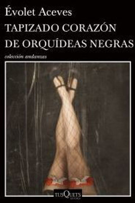 Tapizado corazón de orquídeas negras (Spanish Edition)