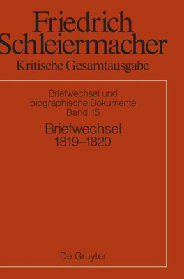 Briefwechsel 1819-1820: Briefe 4686-5200 (German Edition)
