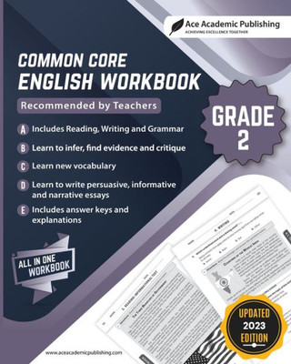 Common Core English Workbook: Grade 2