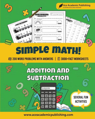 Simple Math: Addition and Subtraction Workbook