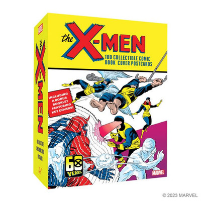 The X-Men: 100 Collectible Comic Book Cover Postcards (Marvel)