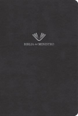 RVR 1960 Biblia del ministro, edición ampliada, negro piel fabricada/ RVR 1960 Minister's Bible Amplified Edition Black Bonded Leather (Spanish Edition)