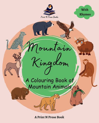 Mountain Kingdom: A Colouring Book of Mountain Animals
