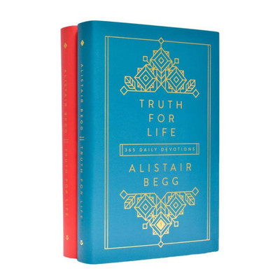 Truth For Life 2-Volume Gift Set: A Collection of Two 365-Day Devotionals with Daily Reflections, Yearly Bible Reading Plan, & Ribbon Marker (Gospel-Saturated Devotions for Women and Men)