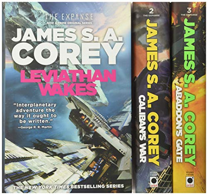 The Expanse Hardcover Boxed Set: Leviathan Wakes, Caliban's War, Abaddon's Gate: Now a Prime Original Series