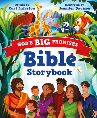 Gods Big Promises Bible Storybook (An Illustrated Childrens Picture Bible with 92 Full-Color Bible Stories for Toddlers & Kids Ages 2-6. A Perfect ... Idea for Girls & Boys. Stories about Jesus.)