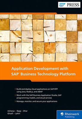 Application Development with SAP Business Technology Platform (SAP PRESS)