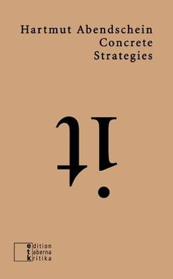 Concrete Strategies: Exercises on "Oblique Strategies"
