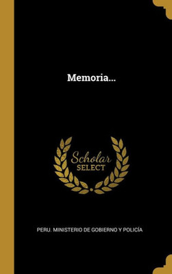 Memoria... (Spanish Edition)