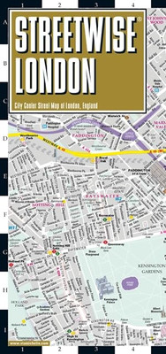 Streetwise London Map - Laminated City Center Street Map of London, England (Michelin Streetwise Maps)